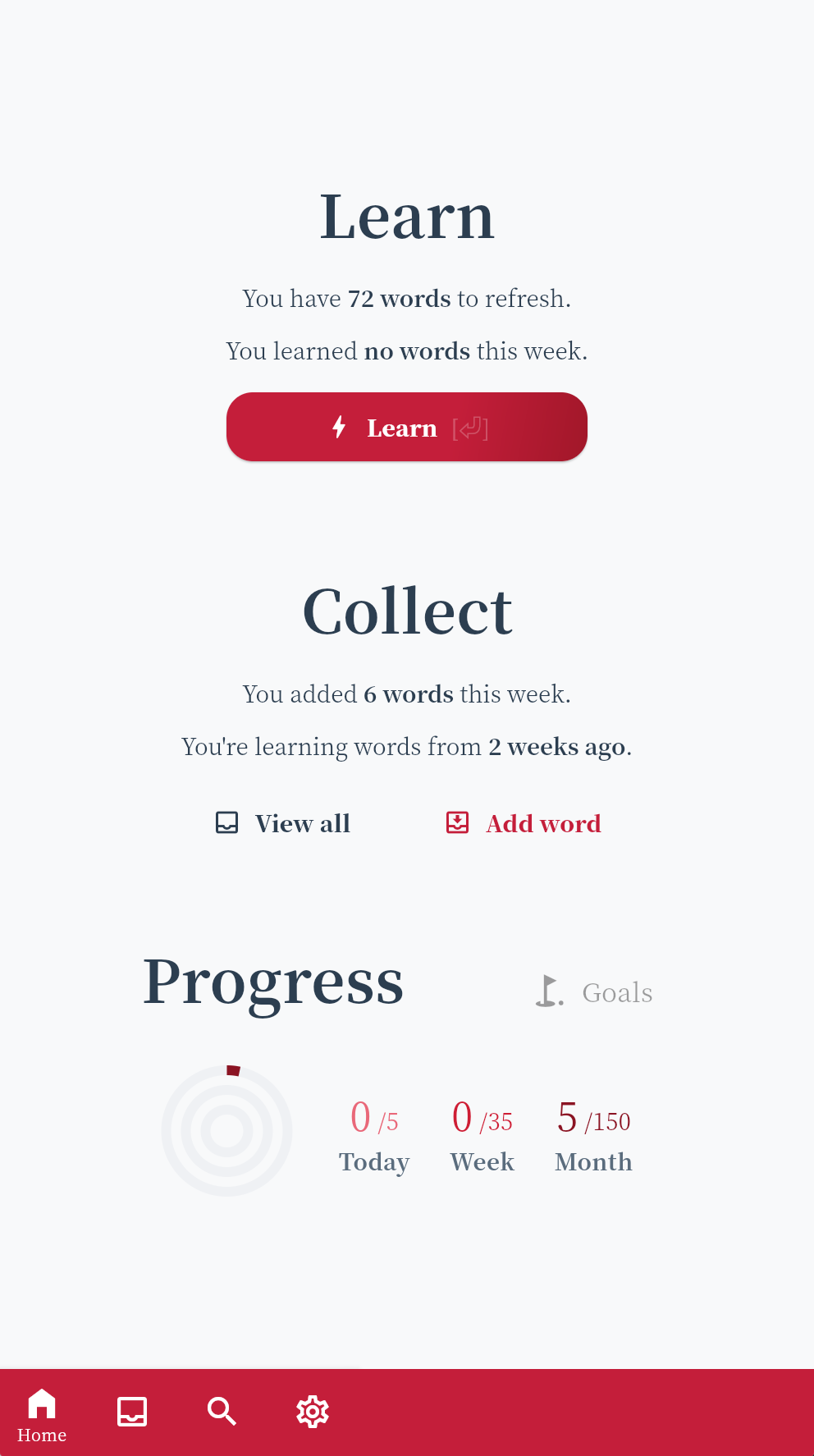 Kotobaten app interface showing Japanese flashcards and dictionary features